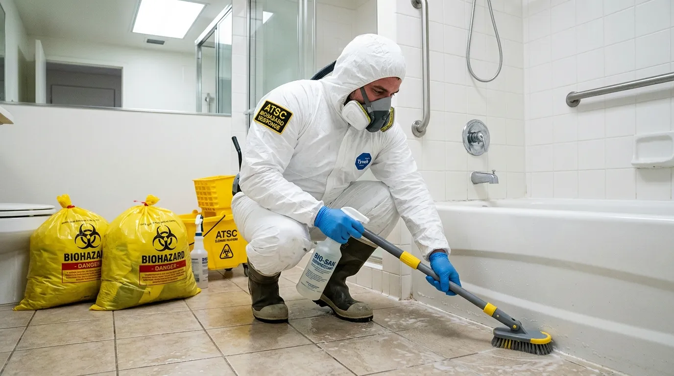 Decontamination equipment deployed for Blood Cleanup in Duquesne